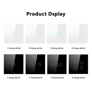 WiFi 4 Gang Smart Switch