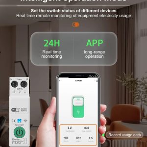 Smart Wi-fi Miniature Circuit Breaker with Power Metering