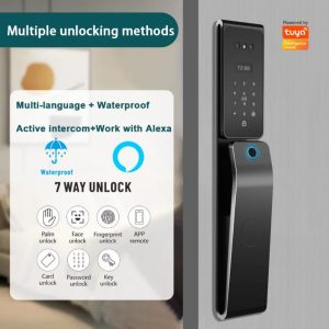 WiFi Fully Smart Automatic Door lock (Support Alexa)